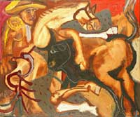Toros caida
