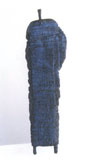 homme bleu
